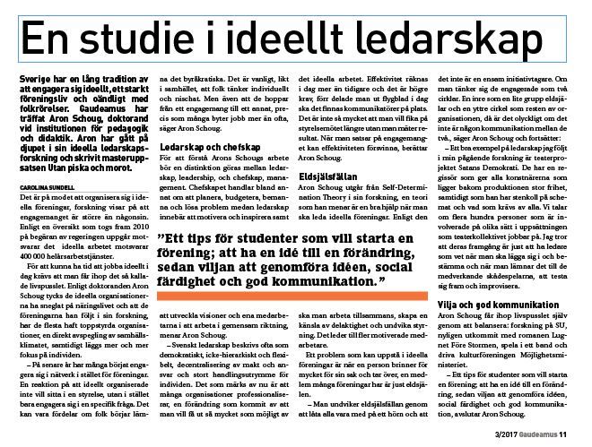 Ideell ledarskapsforskning