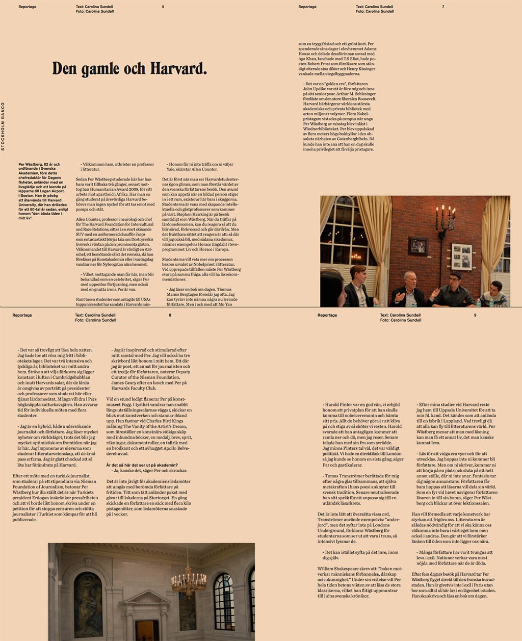 Intervju Per Wästberg, ordförande Svenska Akademien