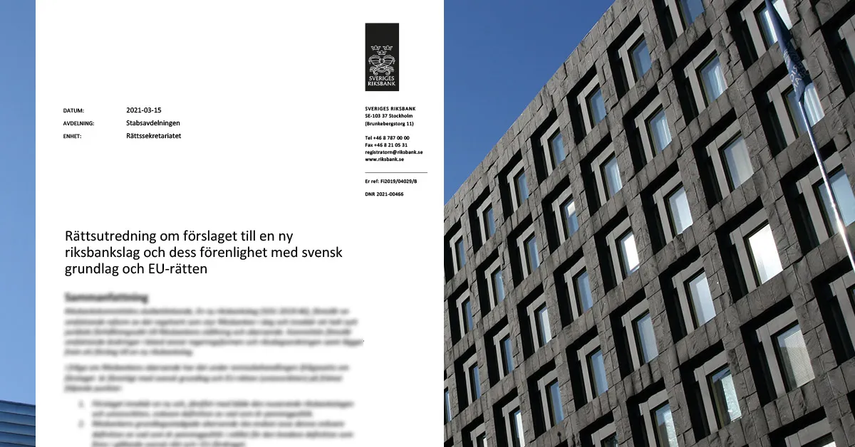 Den dolda striden kring Riksbankens mandat